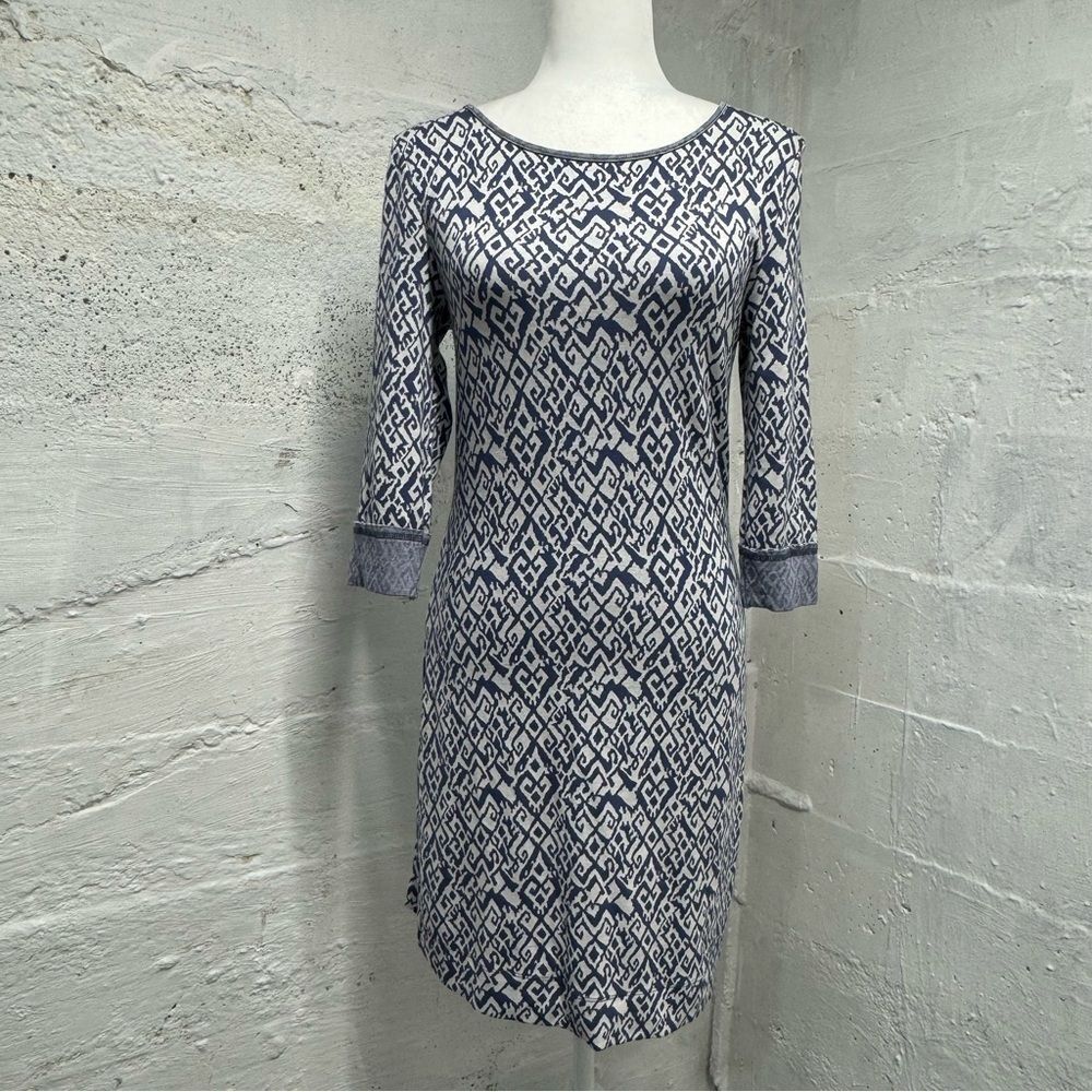 Tart Anthropologie Aztec Ikat Modal knit dress